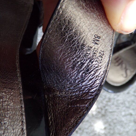 Sofft black leather Kitten heels 8 - Picture 4 of 8